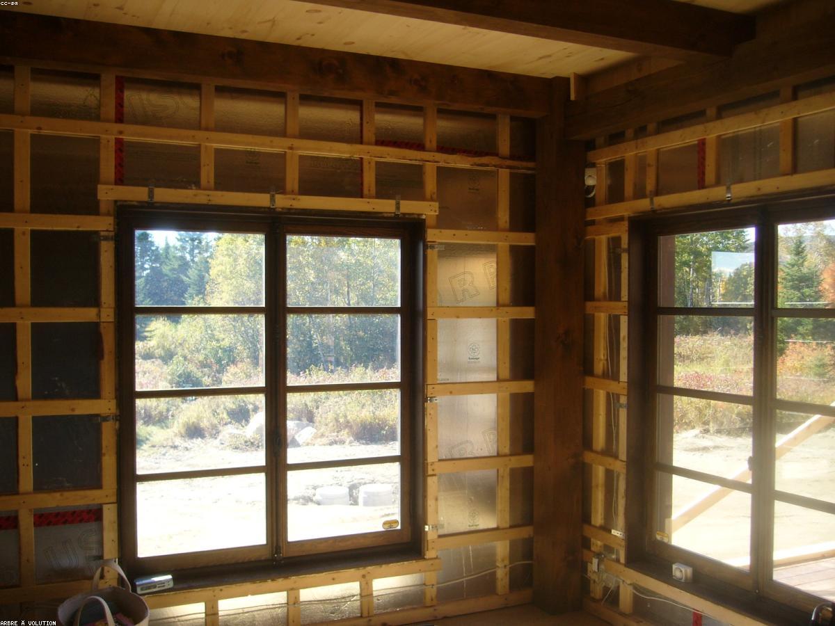 Construção residencial em steel frame